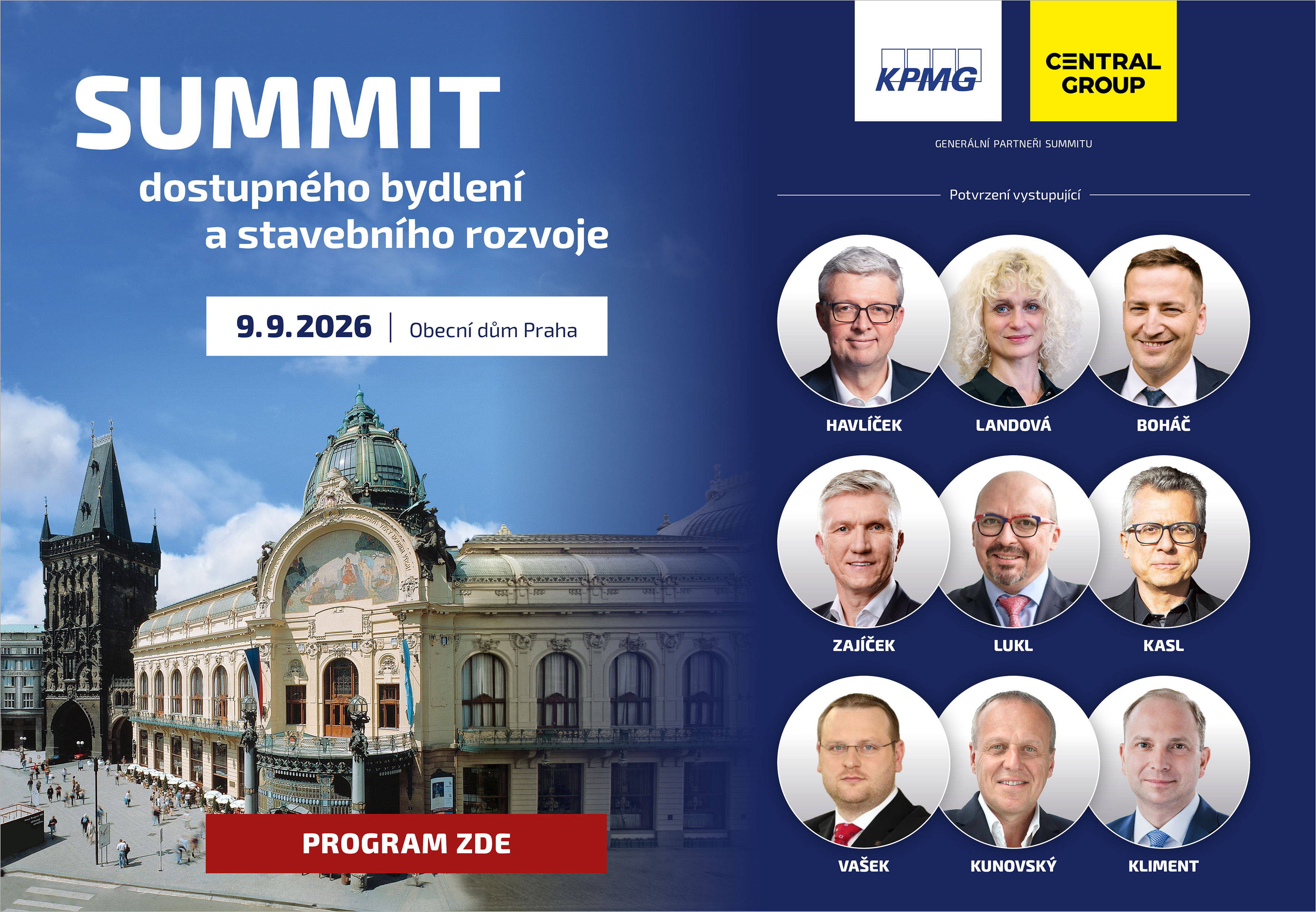 SUMMIT dostupného bydlení a stavebního rozvoje